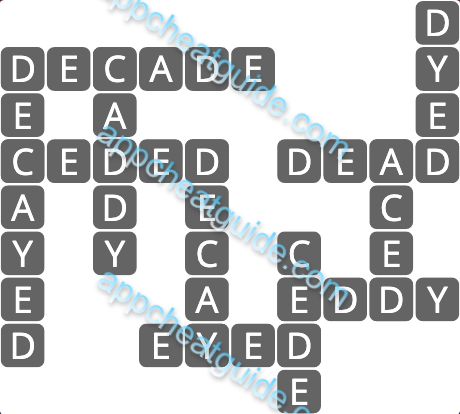 Wordscapes 7687 Ruby 7 Master answer image answer