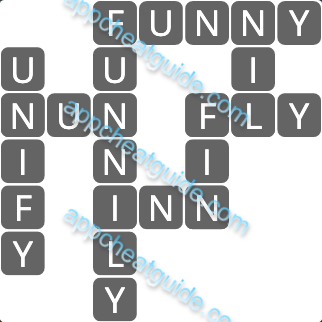 Wordscapes 7698 Seed 2 Master answer image answer