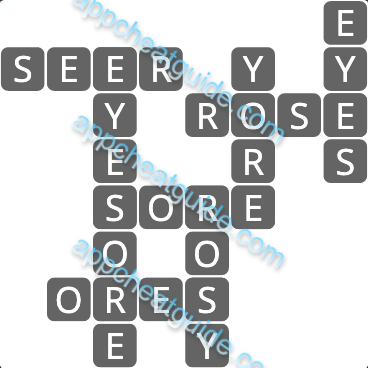 Wordscapes 7946 Fog 10 Master answer image answer