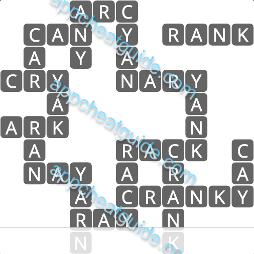 Wordscapes 7984 Below 16 Master answer image answer