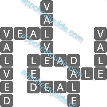 Wordscapes 7987 Crest 2 3 Master answer image answer