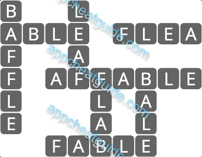 Wordscapes 8023 Sierra 7 Master answer image answer