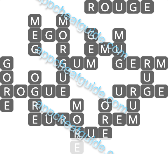 Wordscapes 8238 Rapid 14 Master answer image answer