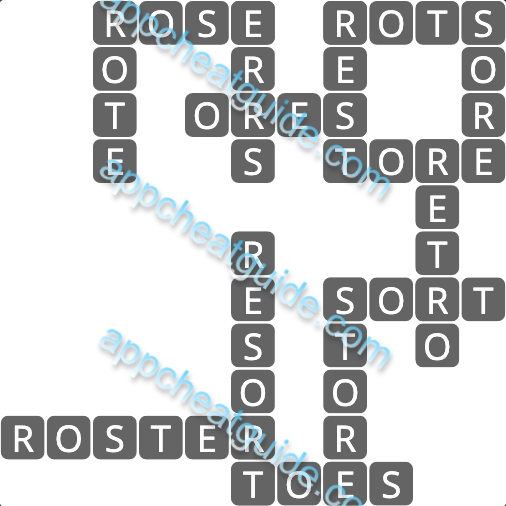 Wordscapes 8339 Flat 2 3 Master answer image answer