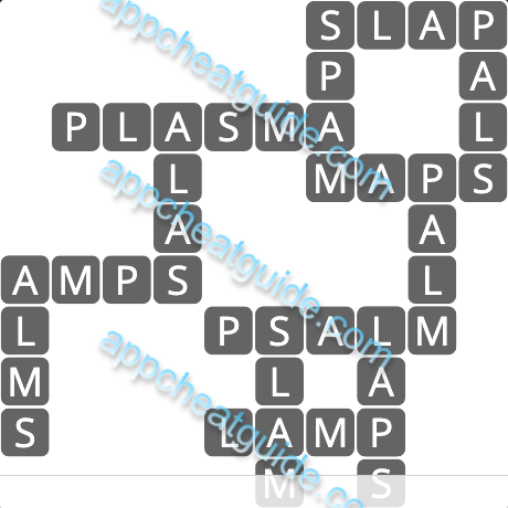 Wordscapes 8345 Flat 2 9 Master answer image answer