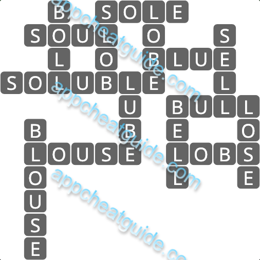 Wordscapes 8346 Flat 2 10 Master answer image answer