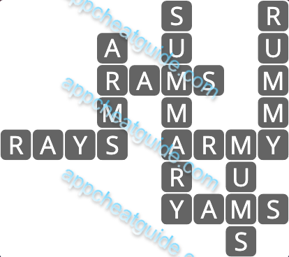 Wordscapes 8350 Flat 2 14 Master answer image answer