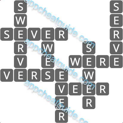 Wordscapes 8354 Brood 4 2 Master answer image answer