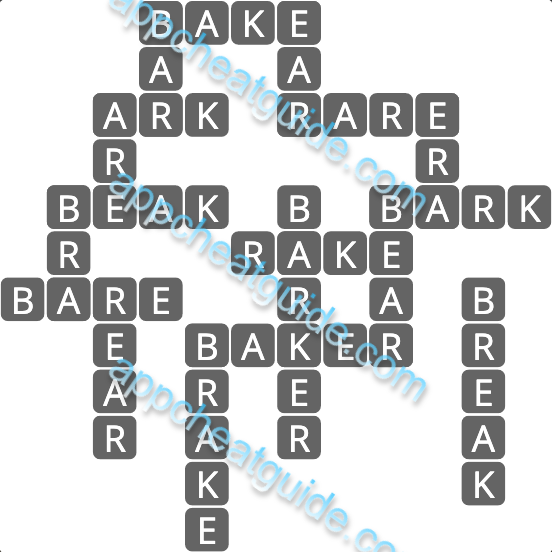 Wordscapes 8422 Hole 2 6 Master answer image answer