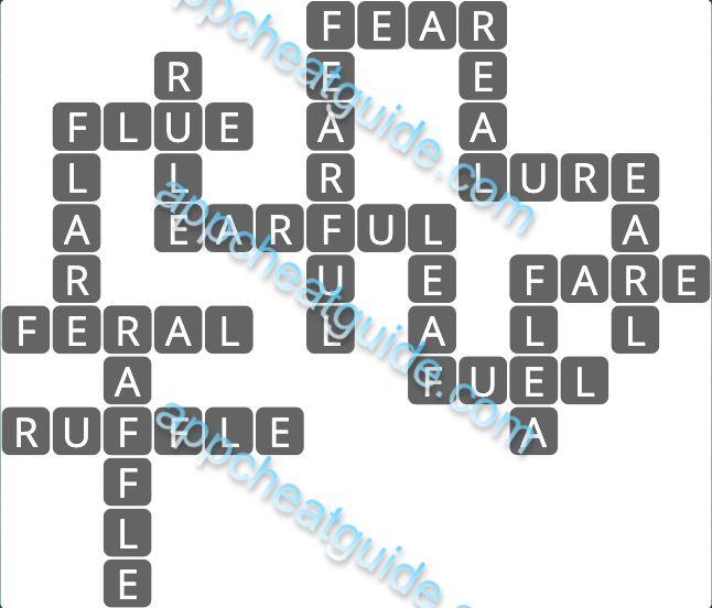 Wordscapes 8464 Shine 3 16 Master answer image answer