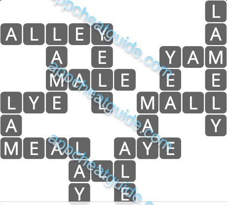 Wordscapes 8533 Green 3 5 Master answer image answer