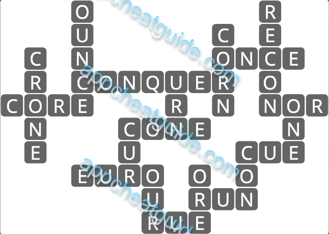 Wordscapes 8560 Haze 16 Master answer image answer