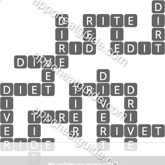 Wordscapes 857 Blue 9  Ocean answer image answer