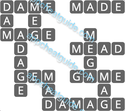 Wordscapes 8598 Leaf 3 6 Master answer image answer