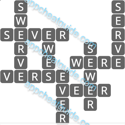 Wordscapes 8612 Bright 5 4 Master answer image answer