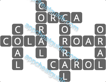 Wordscapes 8613 Bright 5 5 Master answer image answer