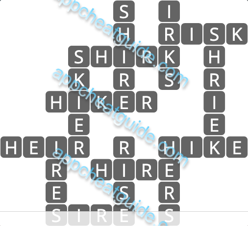 Wordscapes 8624 Bright 5 16 Master answer image answer