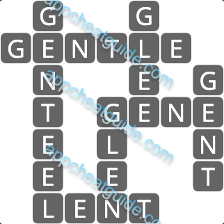 Wordscapes 8634 Brook 10 Master answer image answer