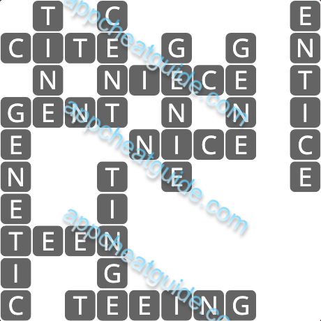 Wordscapes 8660 Mossy 2 4 Master answer image answer