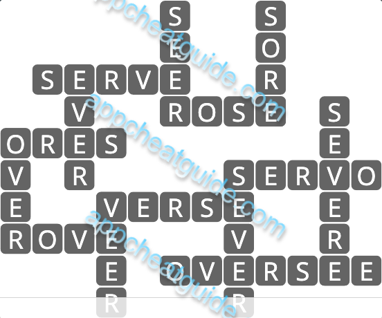 Wordscapes 8905 Pebble 2 9 Master answer image answer