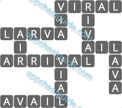 Wordscapes 9165 Aqua 4 13 Master answer image answer