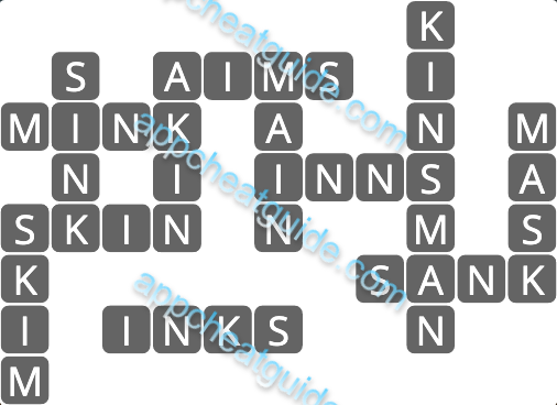 Wordscapes 9214 Palm 2 14 Master answer image answer