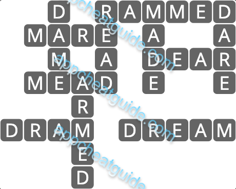 Wordscapes 9264 Rock 4 16 Master answer image answer