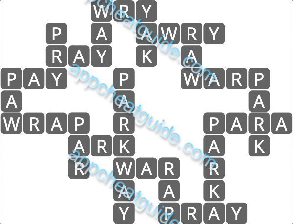 Wordscapes 9594 Serene 3 10 Master answer image answer