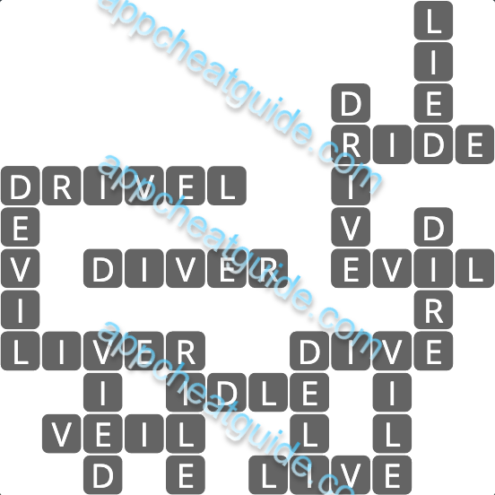 Wordscapes 9634 White 2 2 Master answer image answer