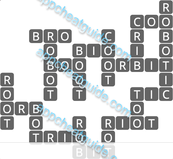 Wordscapes 9637 White 2 5 Master answer image answer
