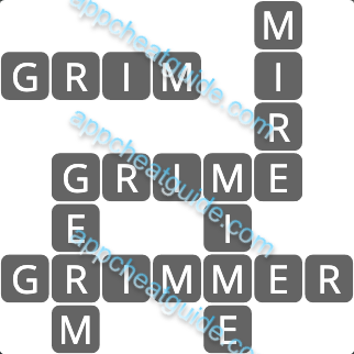 Wordscapes 9658 Fall 7 10 Master answer image answer