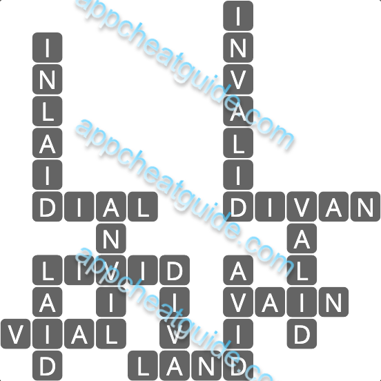 Wordscapes 9661 Fall 7 13 Master answer image answer