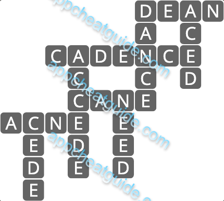 Wordscapes 9662 Fall 7 14 Master answer image answer