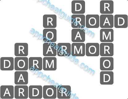 Wordscapes 9663 Fall 7 15 Master answer image answer