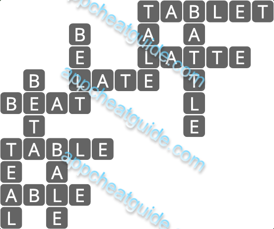 Wordscapes 9853 Set 2 13 Master answer image answer