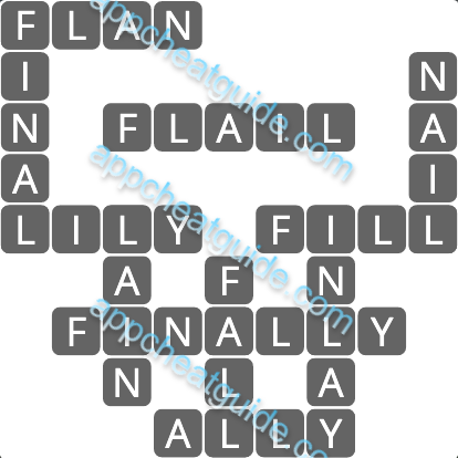 Wordscapes 9868 Brood 5 12 Master answer image answer