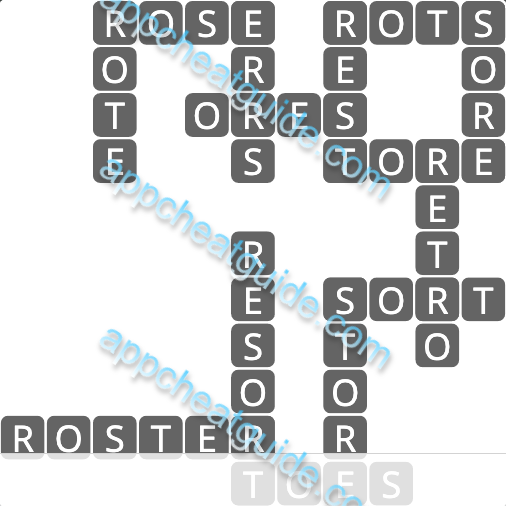 Wordscapes 9888 Luna 2 16 Master answer image answer