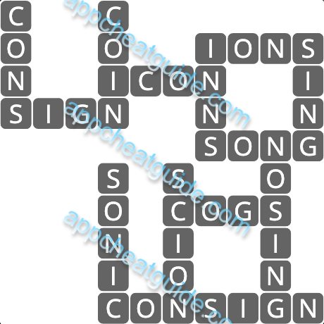 Wordscapes 9895 Lime 2 7 Master answer image answer